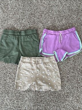 32 degrees linen blend Casual Shorts bundle with old navy cotton blend shorts